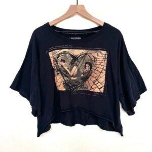 Religion Lovers "You Make My Heart Go Boom Boom" Cropped Top